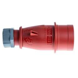 FICHA MACHO TRIFASICA 3P + T + N 400V 32A