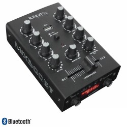 MESA MISTURA 2 CANAIS REC + BLUETOOTH IBIZA