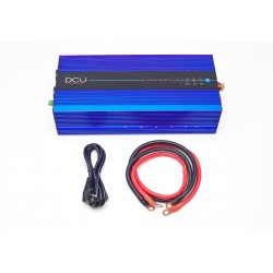 INVERSOR 24VDC/230VAC 3000W SENOIDAL PURA +USB + 2 SCHUKO