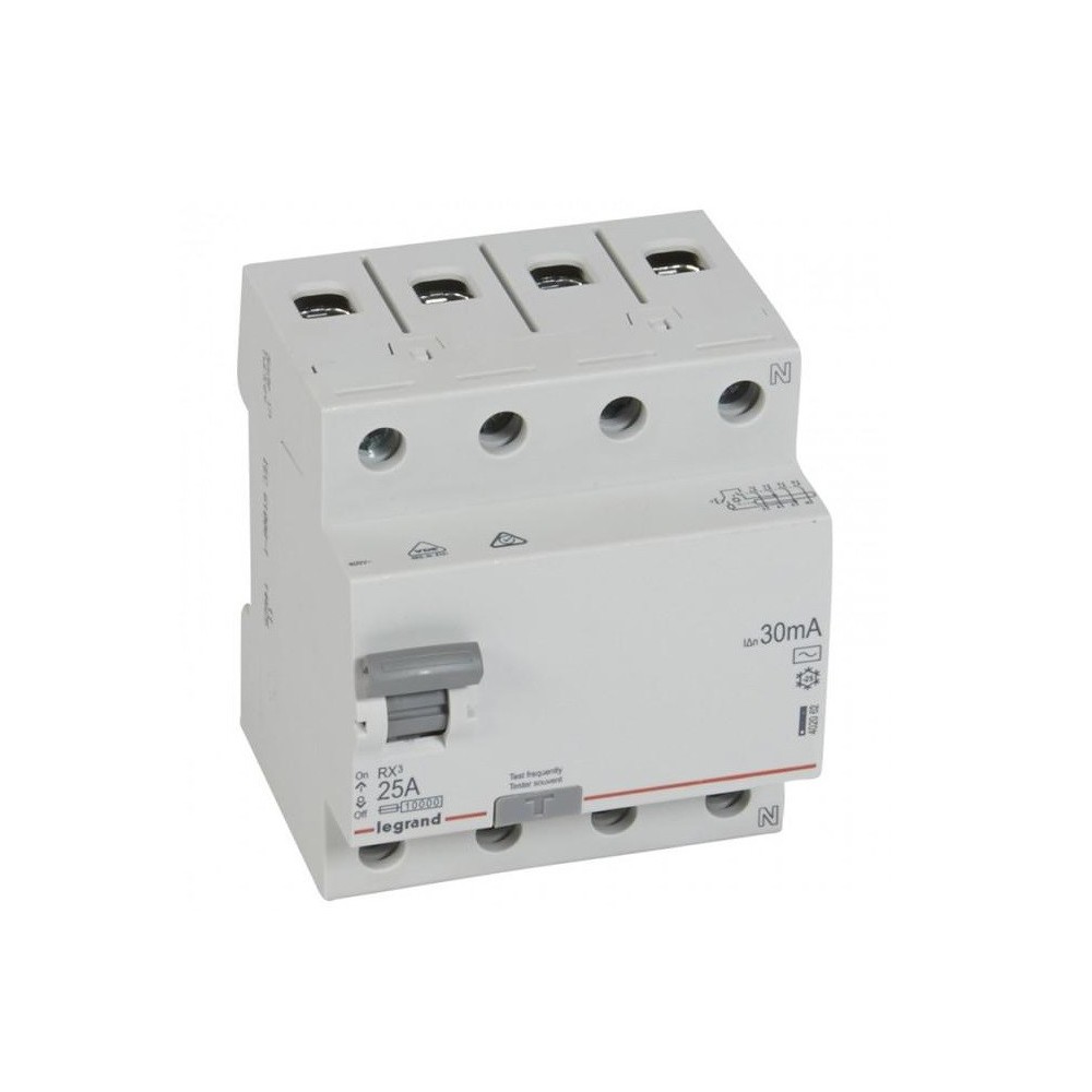 INTERRUPTOR DIFERENCIAL 4P 25A LEGRAND