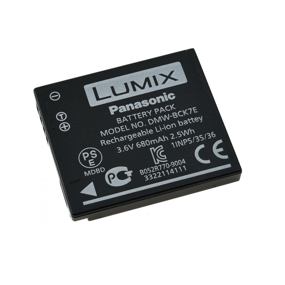 BATERIA EQUIVALENTE PANASONIC DMW-BCK7E 3.6V 700Mah