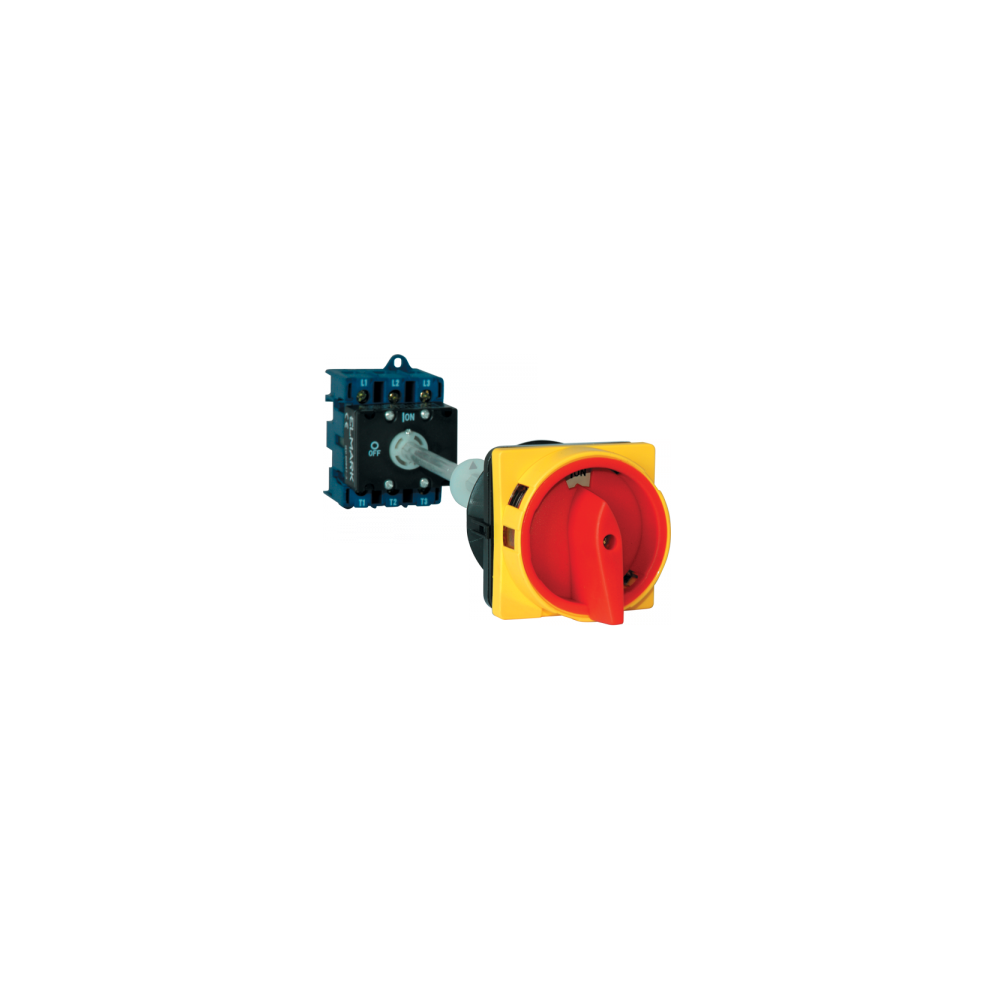 COMUTADOR ROTATIVO ON-OFF LW30 2 POS 32A IP42 COMUTADOR ROTATIVO ON-OFF LW30 2 POS 32A IP42