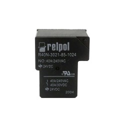 RELE ELETROMAGNETICO SPST-NO 24V 40A