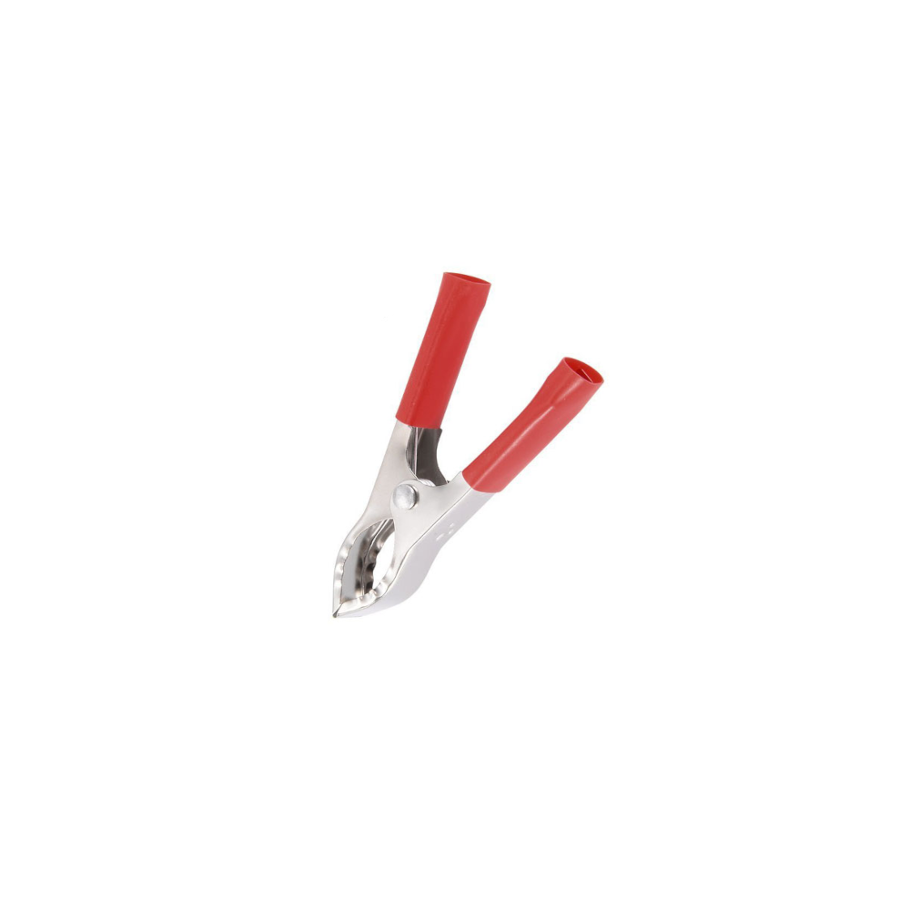 GARRA PARA BATERIA 80A 80mm VERMELHO