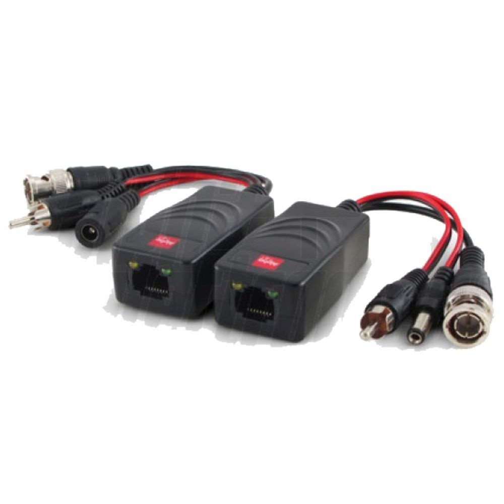 KIT BALUN BNC/RJ45 AUDIO + ALIMENTAÇÃO KIT BALUN BNC/RJ45 AUDIO + ALIMENTAÇÃO