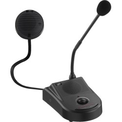INTERCOMUNICADOR "GLASSCOM" GOOSENECK COM PULSADOR E COLUNA