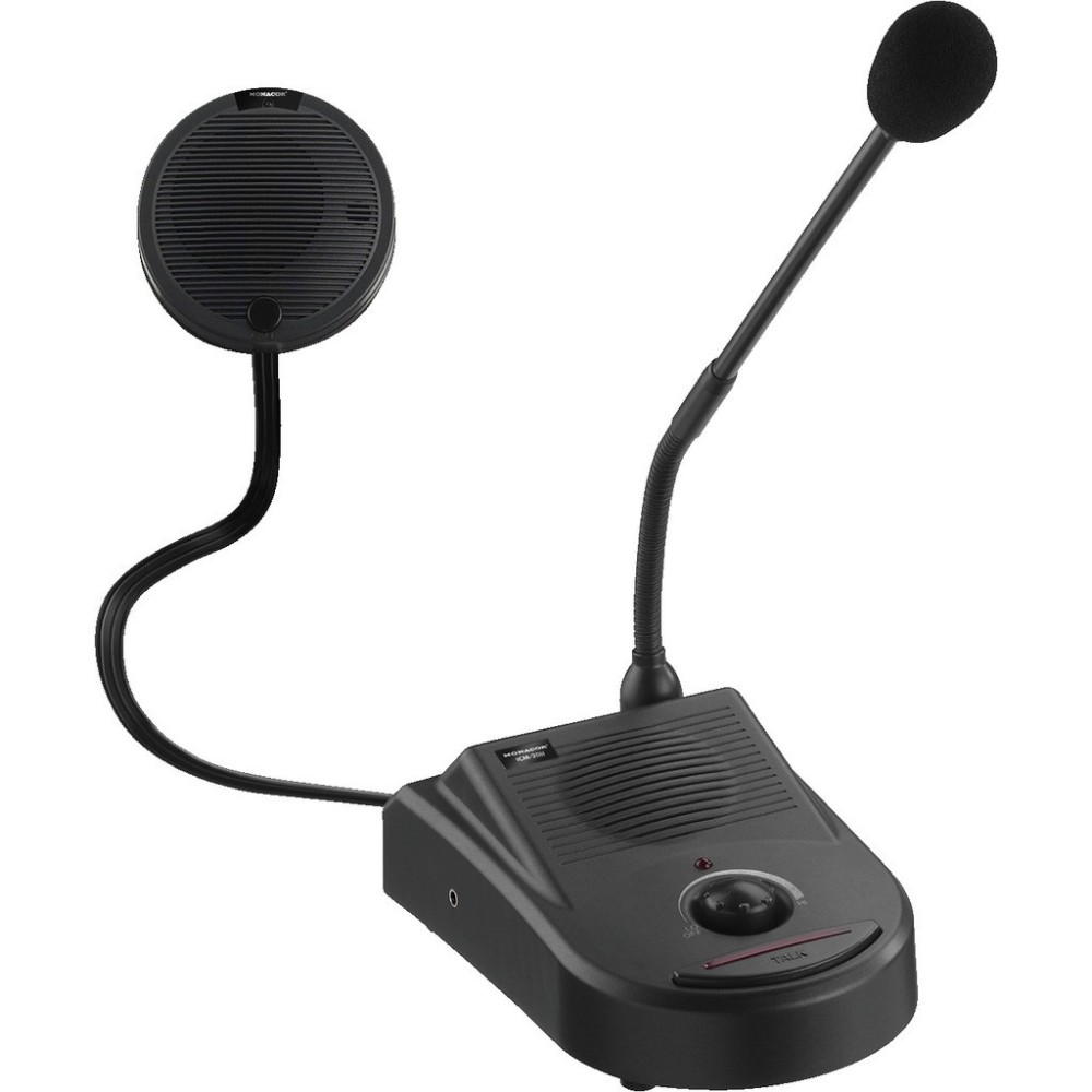 INTERCOMUNICADOR "GLASSCOM" GOOSENECK COM PULSADOR E COLUNA