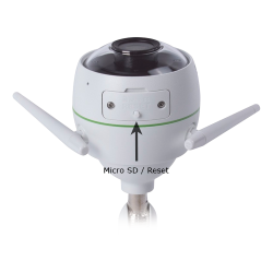 CAMERA VIGILANCIA 2MP  WIFI IP66