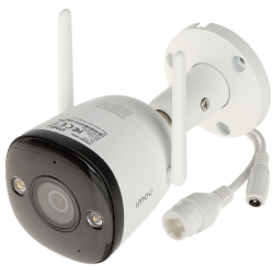 CAMERA VIGILANCIA BULLET IP WIFI LENTE 2.8MM IP67 4MP IMU
