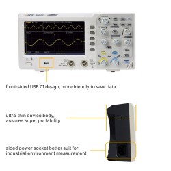 OSCILOSCOPIO 100MHZ 2 CH