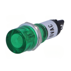 SINALIZADOR 230VAC Ø10mm VERDE