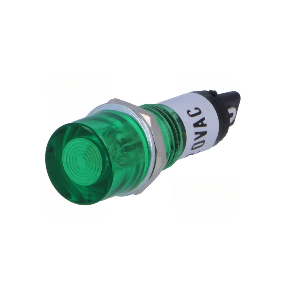 SINALIZADOR 230VAC Ø10mm VERDE