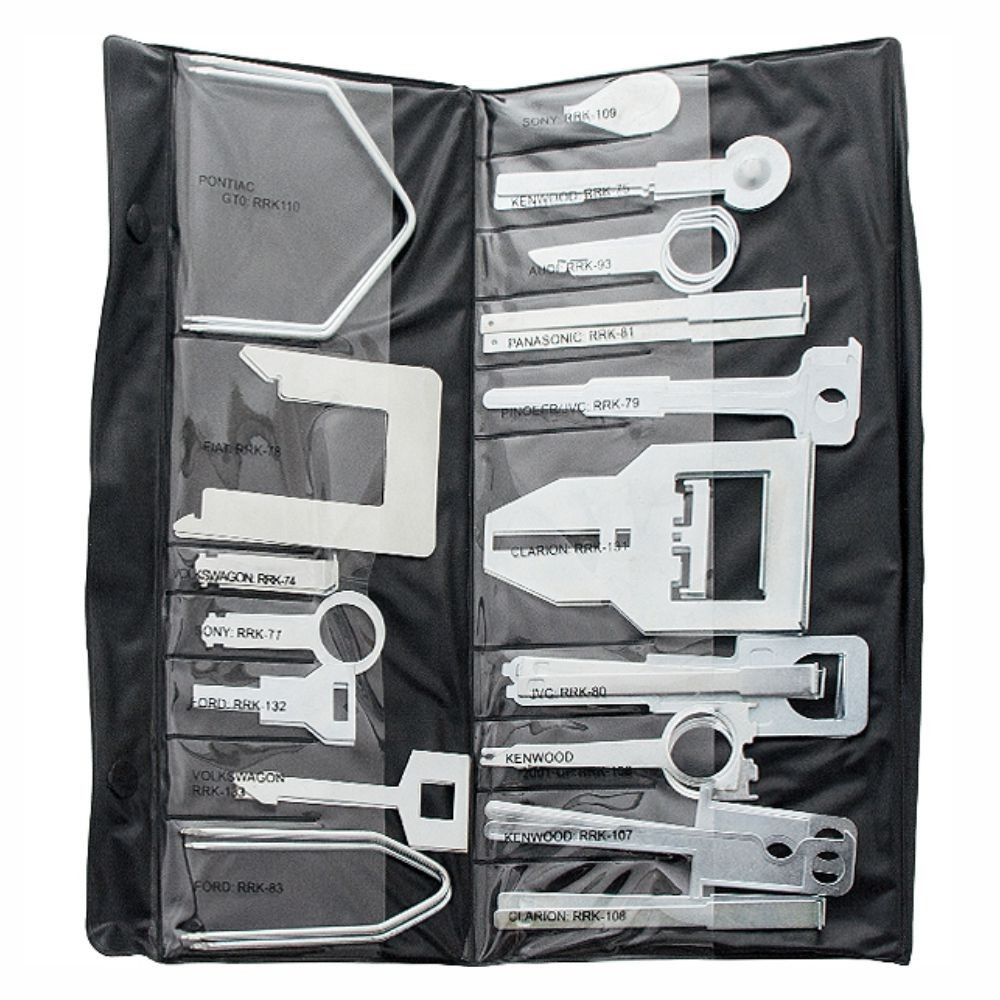 KIT 34 PEÇAS PARA REMOVER AUTO RADIO