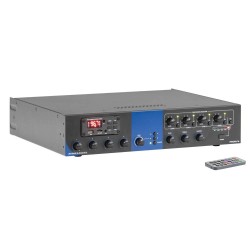 AMPLIFICADOR MISTURADOR 4 ZONAS 240W@100V PROEL