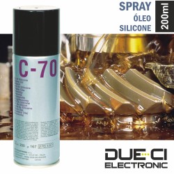 SPRAY OLEO DE SILICONE DE VISCOSIVIDADE MÉDIA DUE-CI 200ml