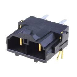 FICHA MOLEX MACHO 2P RASTER 10mm PCB