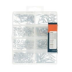 CAIXA DE 330 PARAFUSOS E ANILHAS (M2, M3, M4) VELLEMAN