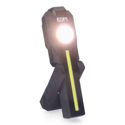 LANTERNA LED MULTIFUNCOES COM BASE MAGNETICA E GANCHO