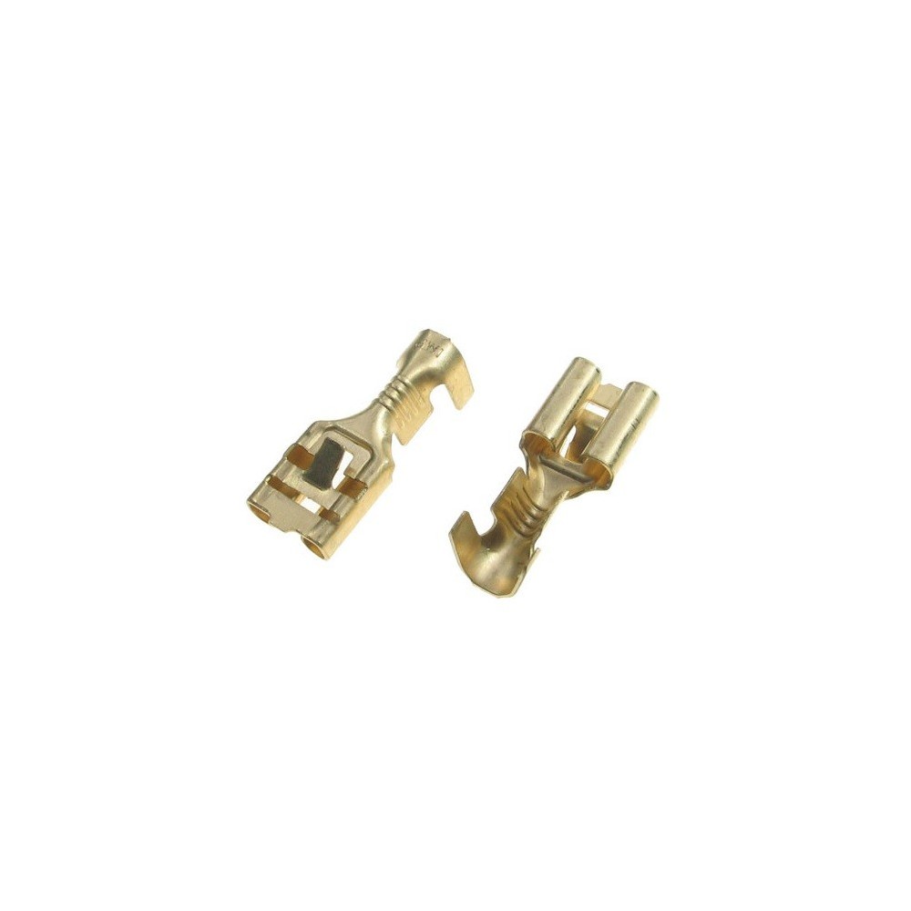 TERMINAL FASTON FEMEA GRANDE 1-2,5 6,3mm C/ TRAVAO
