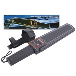 DETECTOR METAIS TIPO RAQUETE DE MÃO