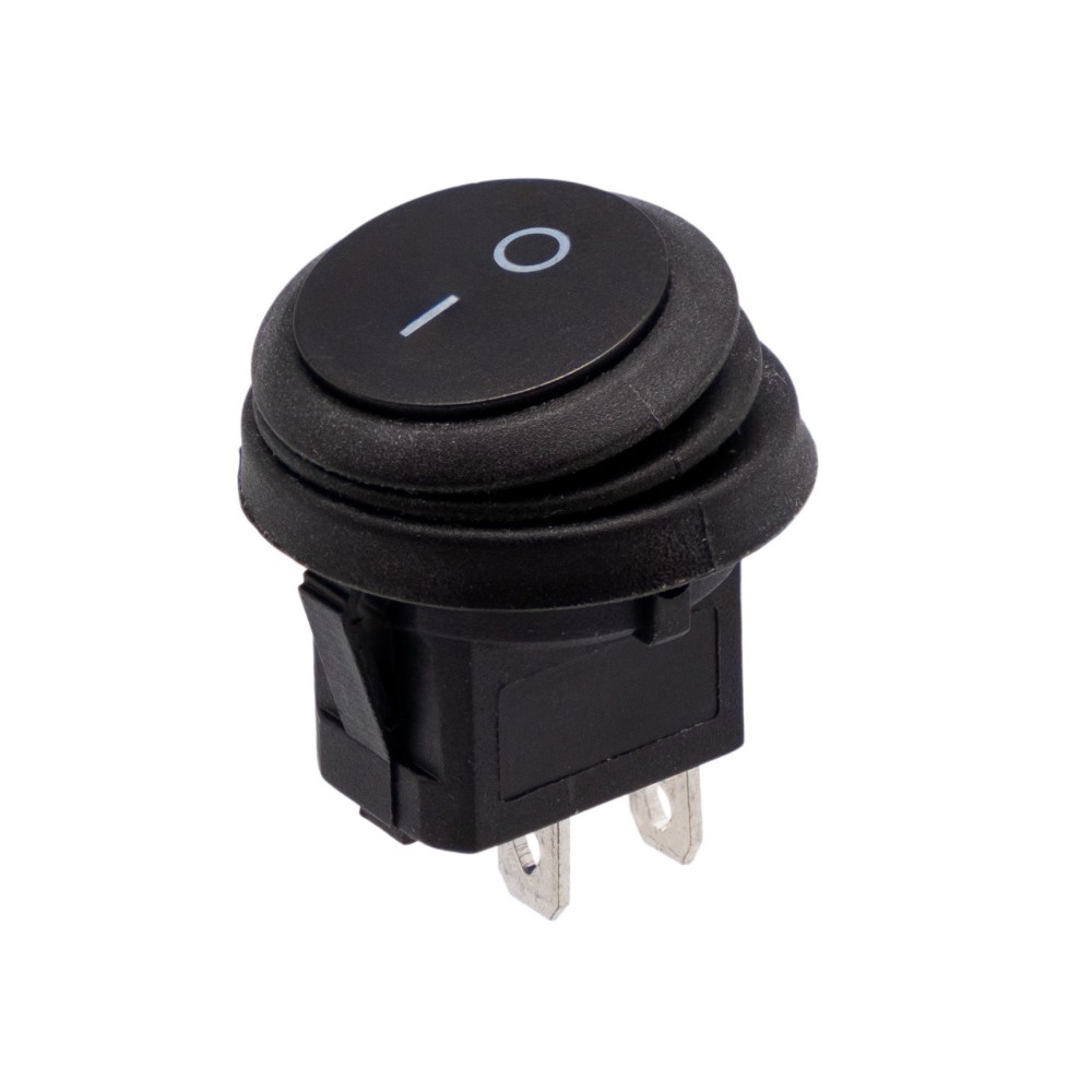 INTERRUPTOR SPST ON-OFF 6A 250V IP65 PRETO