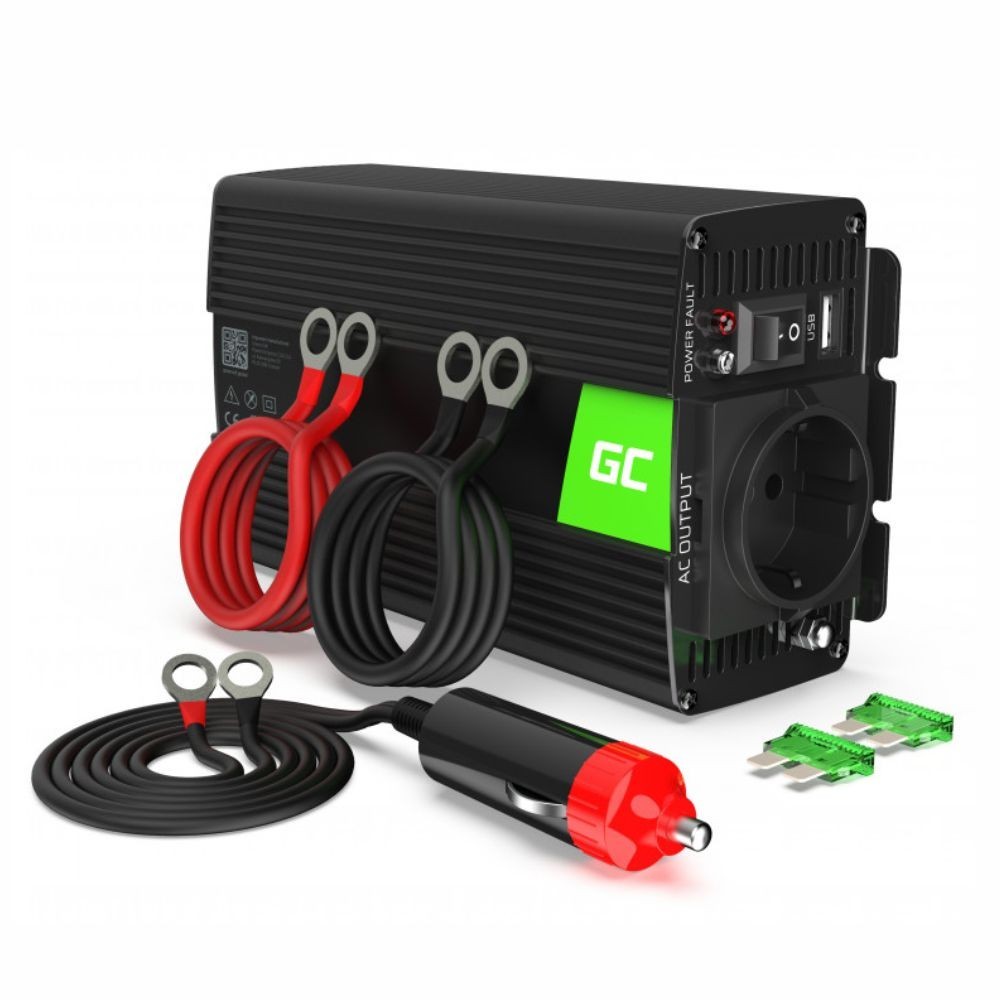 INVERSOR 12VDC/230VAC 300W ONDA MODIFICADA