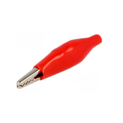 PINÇA CROCODILO MEDIA VERMELHO