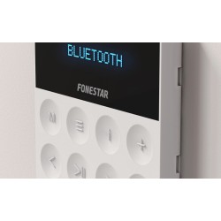 FONESTAR KS-WALL-4 KIT AMPL. COM COMANDO USB/FM/BT 4xCOLUNAS 6"