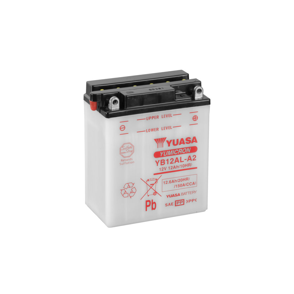 BATERIA MOTO YUASA YB12AL-A2 BATERIA MOTO YUASA YB12AL-A2