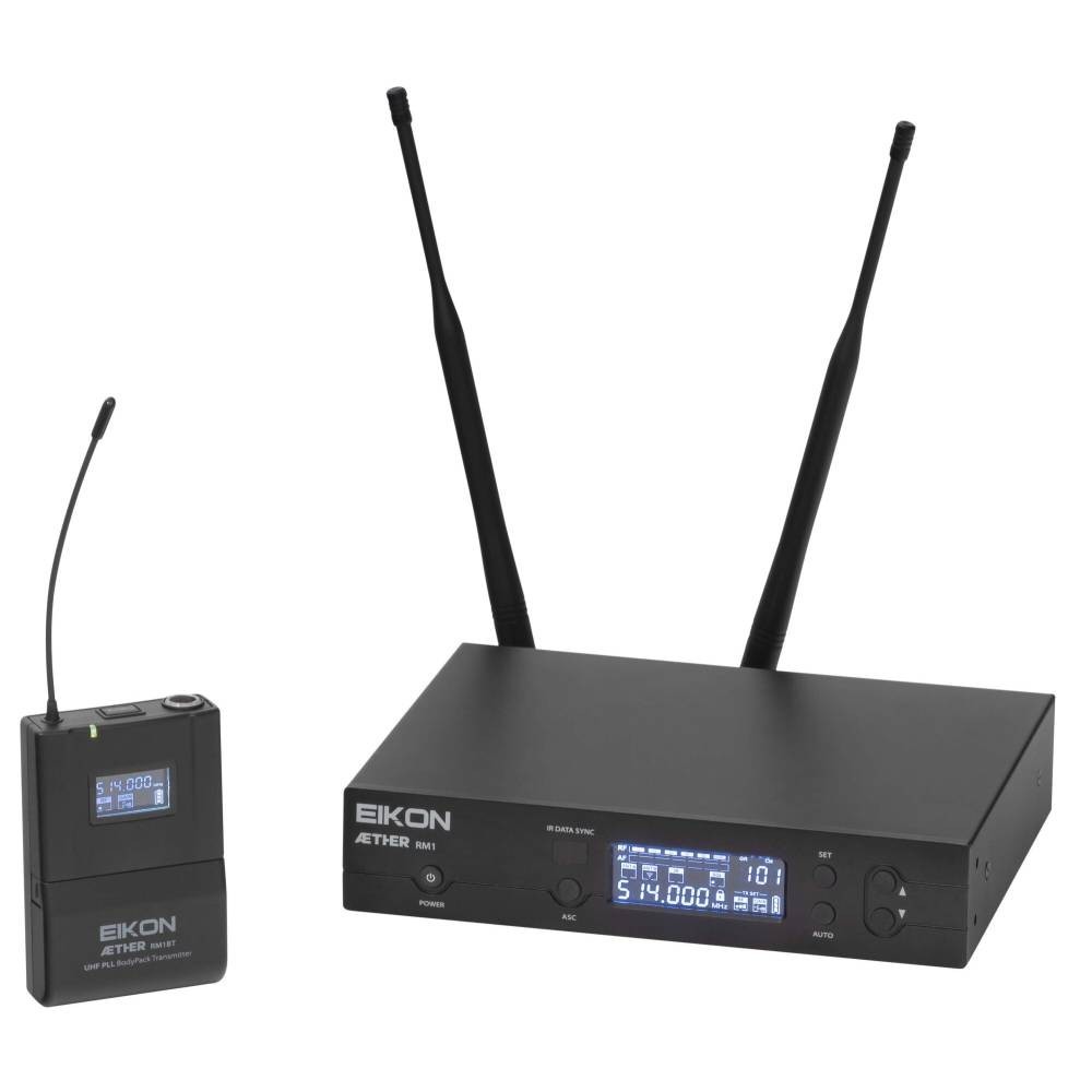 SISTEMA MICROFONE S/ FIOS LAPELA MULTIFREQ. UHF | EIKON - PROEL