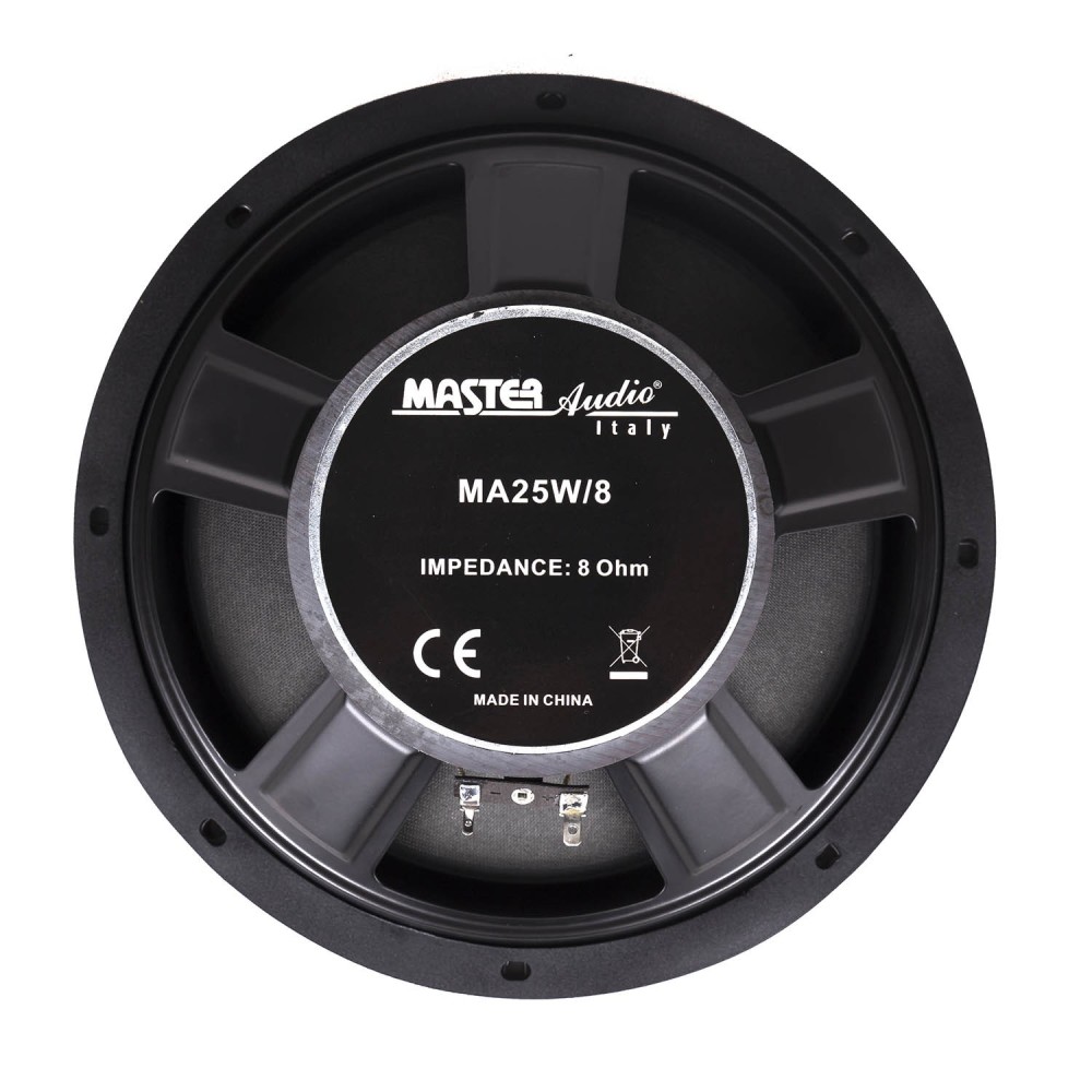 ALTIFALANTE GRAVES 250MM 10" 8OHM 250W 93DB MASTER AUDIO