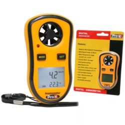 ANEMOMETRO DIGITAL COM FUNÇAO TERMOMETRO