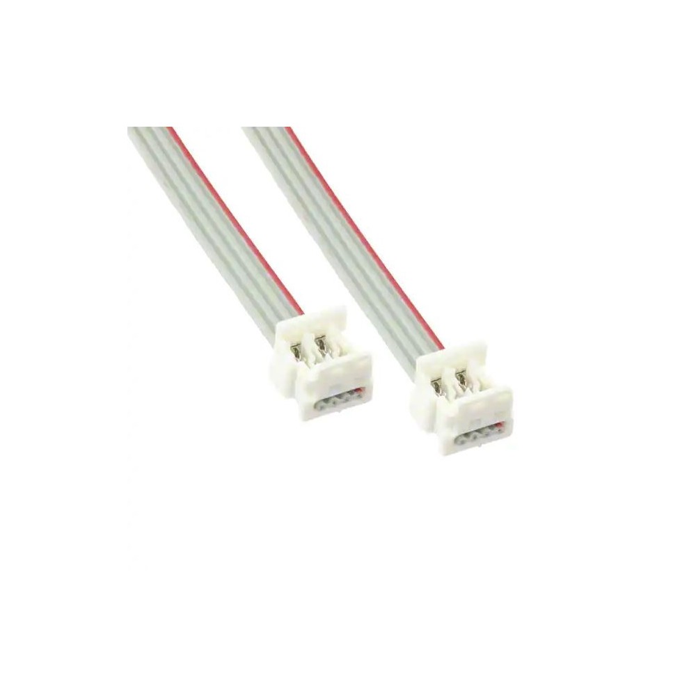 CABO COM FICHAS IDC 4P 0.1m MOLEX