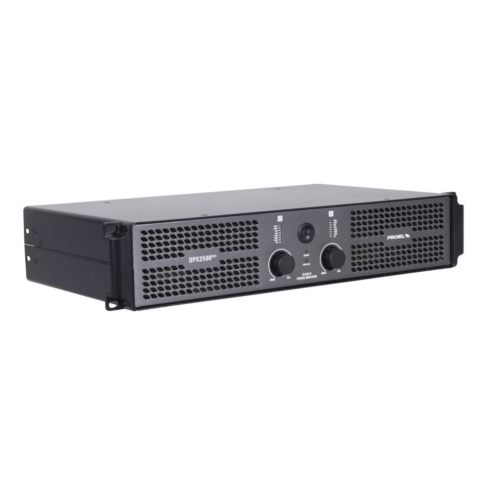 PROEL DPX2500PFC AMPLIFICADOR DIGITAL 2X 1250W
