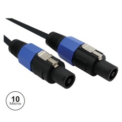 EXTENSAO SPEAKON MACHO / MACHO 10MTS