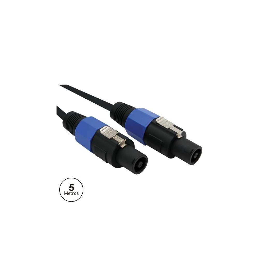 EXTENSAO SPEAKON MACHO / MACHO 5MTS