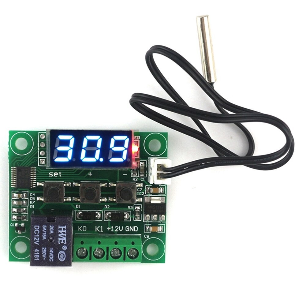MODULO MINI CONTROLADOR TEMPERATURA C/ DISPLAY 12VDC