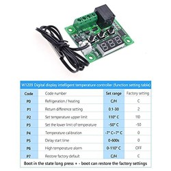 MODULO MINI CONTROLADOR TEMPERATURA C/ DISPLAY 12VDC