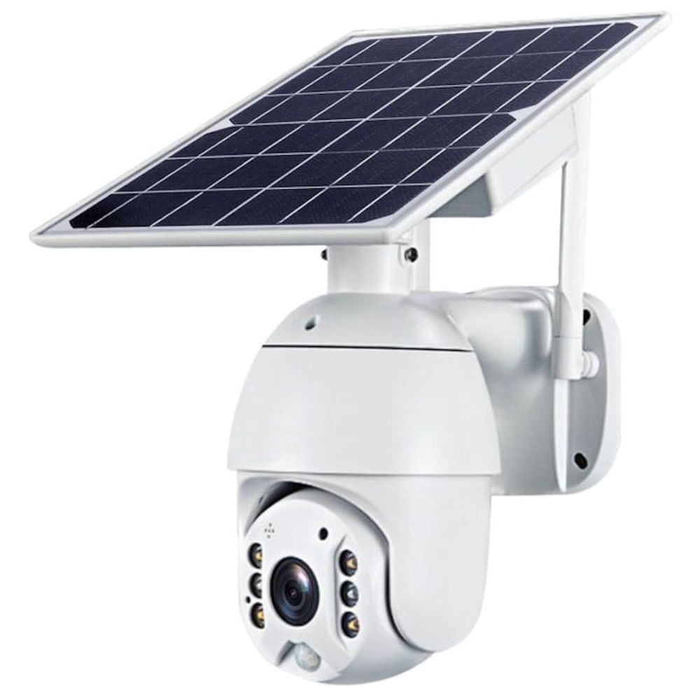 CAMERA IP WIFI COM PAINEL SOLAR