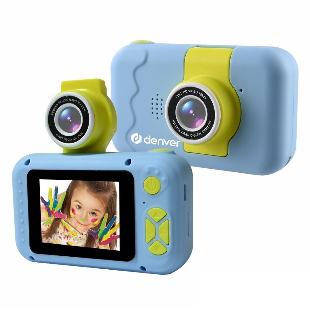 CAMERA FOTOGRAFICA INFANTIL AZUL DENVER