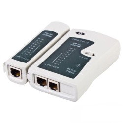 TESTADOR CABOS REDE MULTI MODULARES RJ11 E RJ45