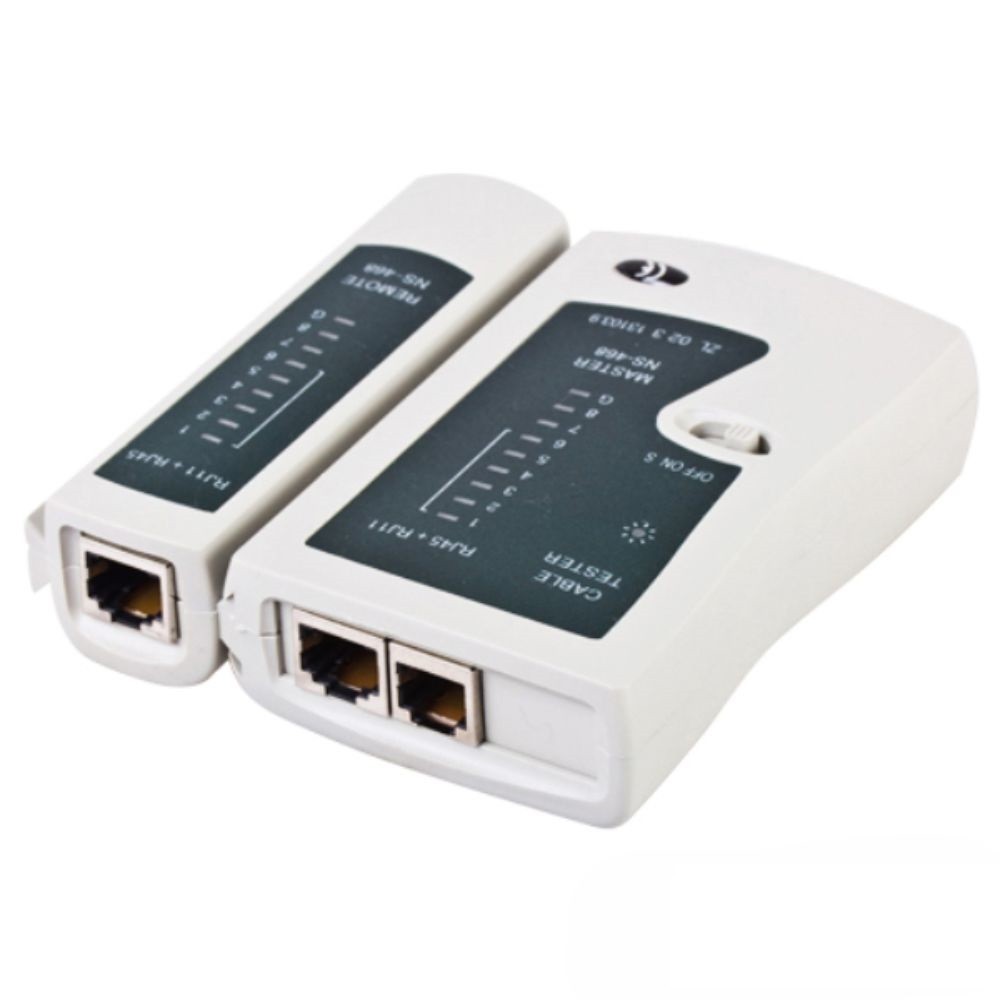 TESTADOR CABOS REDE MULTI MODULARES RJ11 E RJ45