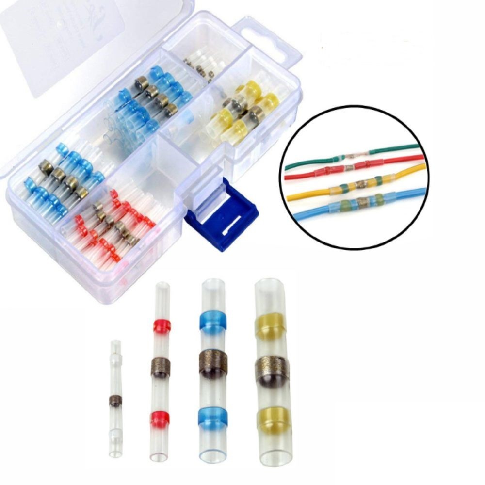 KIT 50 UNIOES PARA LIGACOES AUTO SOLDANTES 0.25-6mm