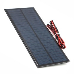 PAINEL FOTOVOLTAICO 12V 2.5W POLICRISTALINO