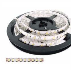 FITA LEDS 14.4W/M. 60LED/M. 12VDC ESTANQUE BRANCO NEUTRO