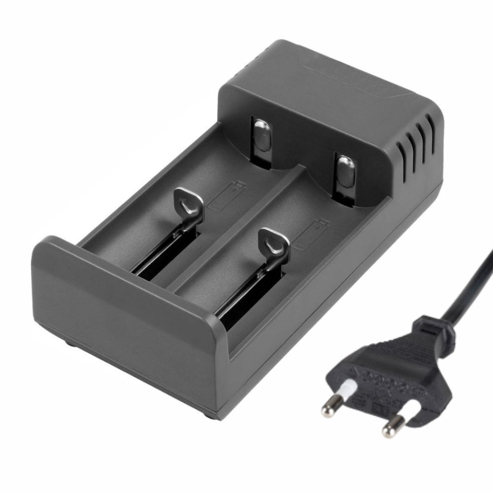 CARREGADOR PARA 2 BATERIAS LI-ION