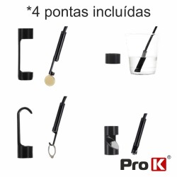 CAMERA ENDOSCOPICA COM VISOR LCD IP67