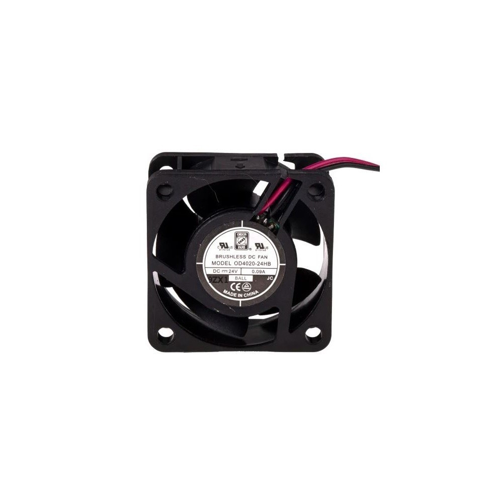 VENTILADOR 24VDC 40X40X20mm 15.3m3/H 36dB 7800RPM