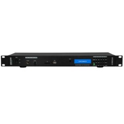 NEWHANK CHECKMATE REPRODUTOR 1U RACK 19" FM RADIO + USB + BT