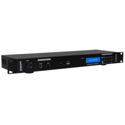 NEWHANK CHECKMATE REPRODUTOR 1U RACK 19" FM RADIO + USB + BT